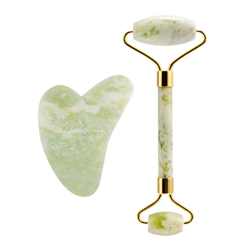 

Natural Face Massager For Guasha Scraper Jade Roller Massage Face Gua sha Scraper Jade Roller Roller Face Massage for Face Body