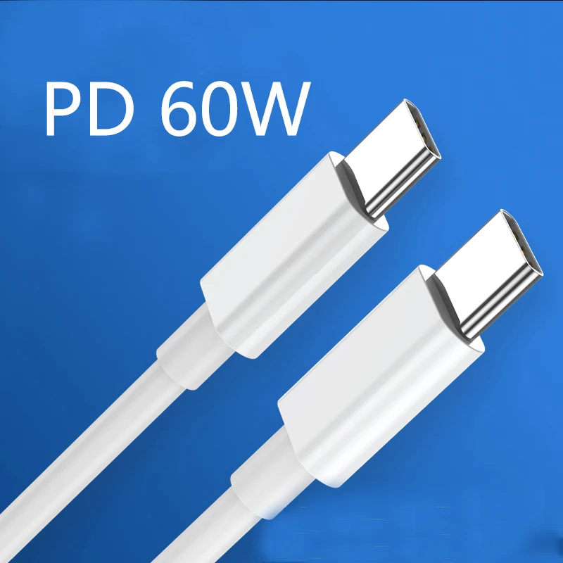 

5A USB C to Type C Cable For Xiaomi 11 Pro Redmi Note 10 Huawei P30 PD 60W Fast Charge Cable mobile phone Data Line Charging