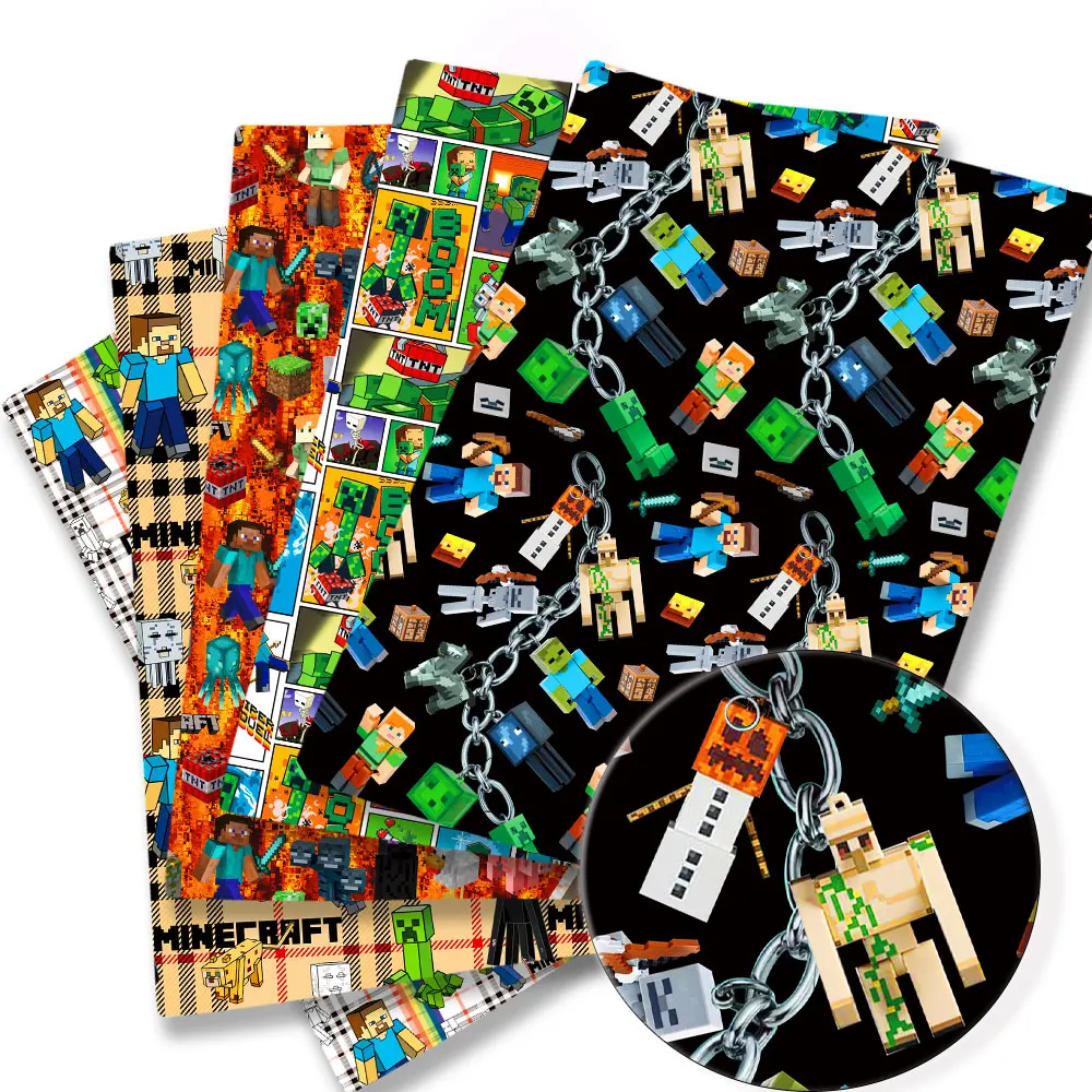 Ткань детская с мультяшным принтом 140*50 см