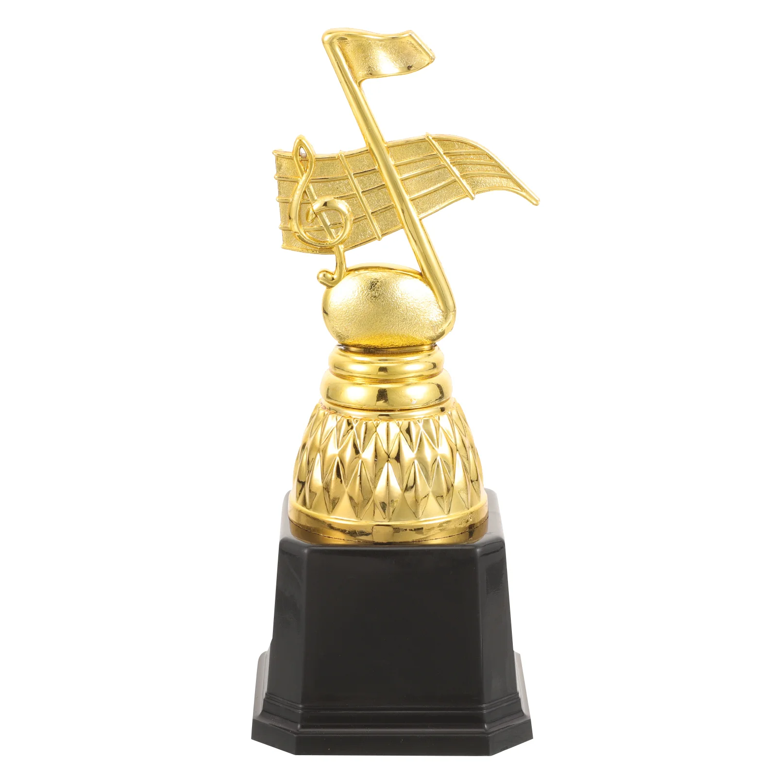 

Singing Competition Trophy Trophies Musical Note Plastic Award Kids School Awards Small Decoration
