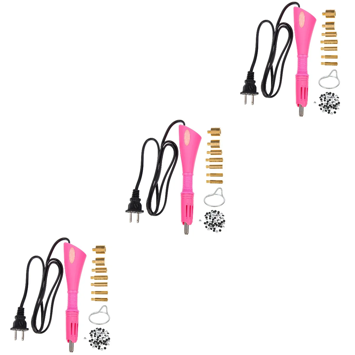 

3 Sets of Hotfix Applicator Rhinestone Setter Hot-fix Applicator Point Pen