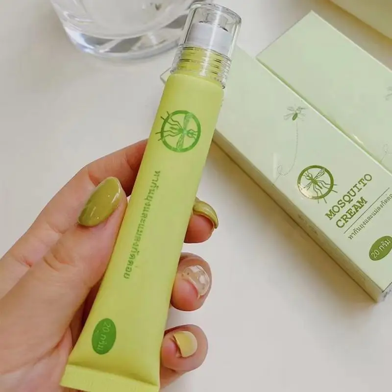 Летний освежающий портативный крем от комаров для предотвращения укусов снимает
