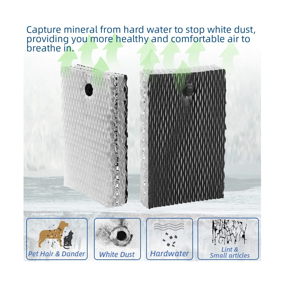 Увлажнитель воздуха HWF100 фитиль фильтр E замена для увлажнителей redbionaire BWF100 4