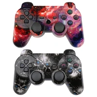 for sony ps3 wireless bluetooth compatible game controller with led indicator fast response no delay double vibration joypad