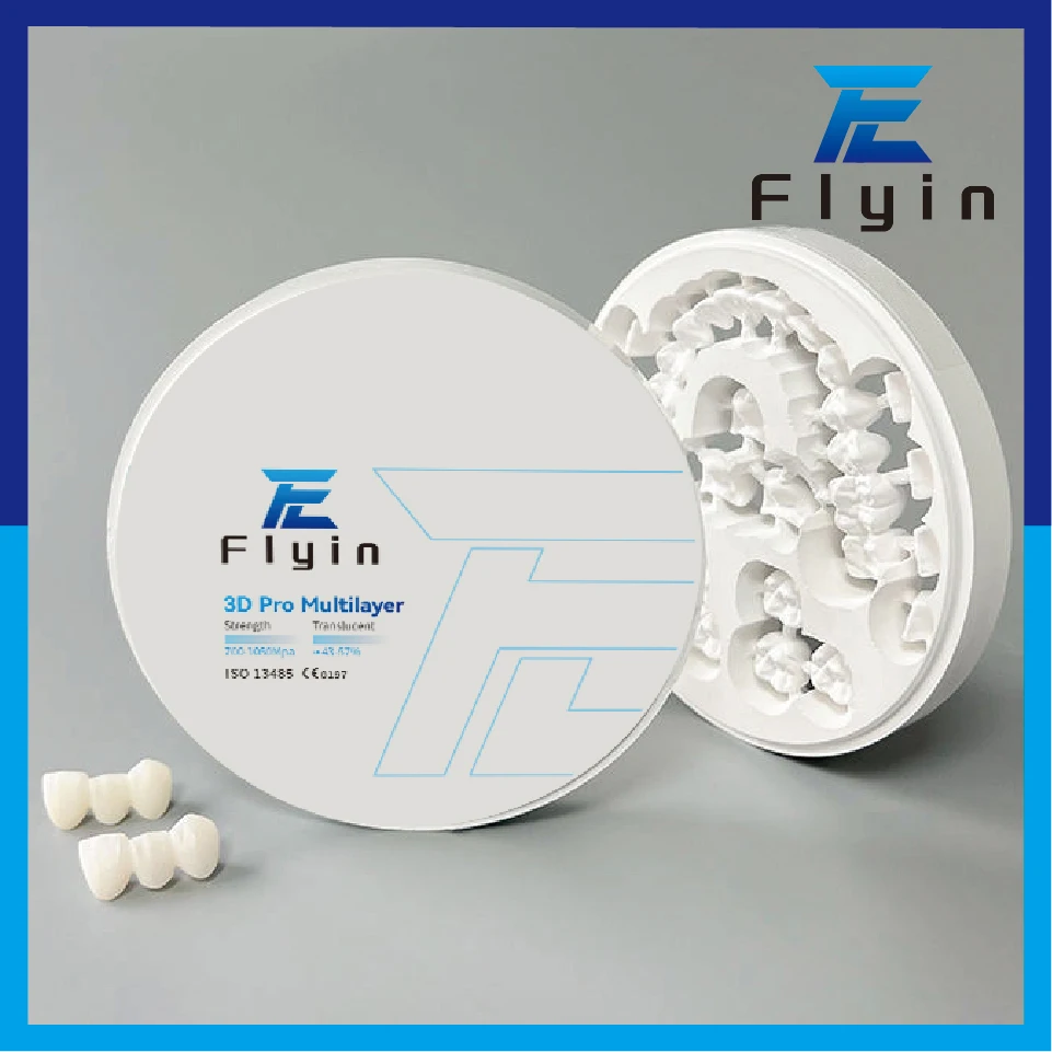 Дисковый циркониевый диск по цене ЕС и США стоматологические имплантаты Flyin CAD CAM