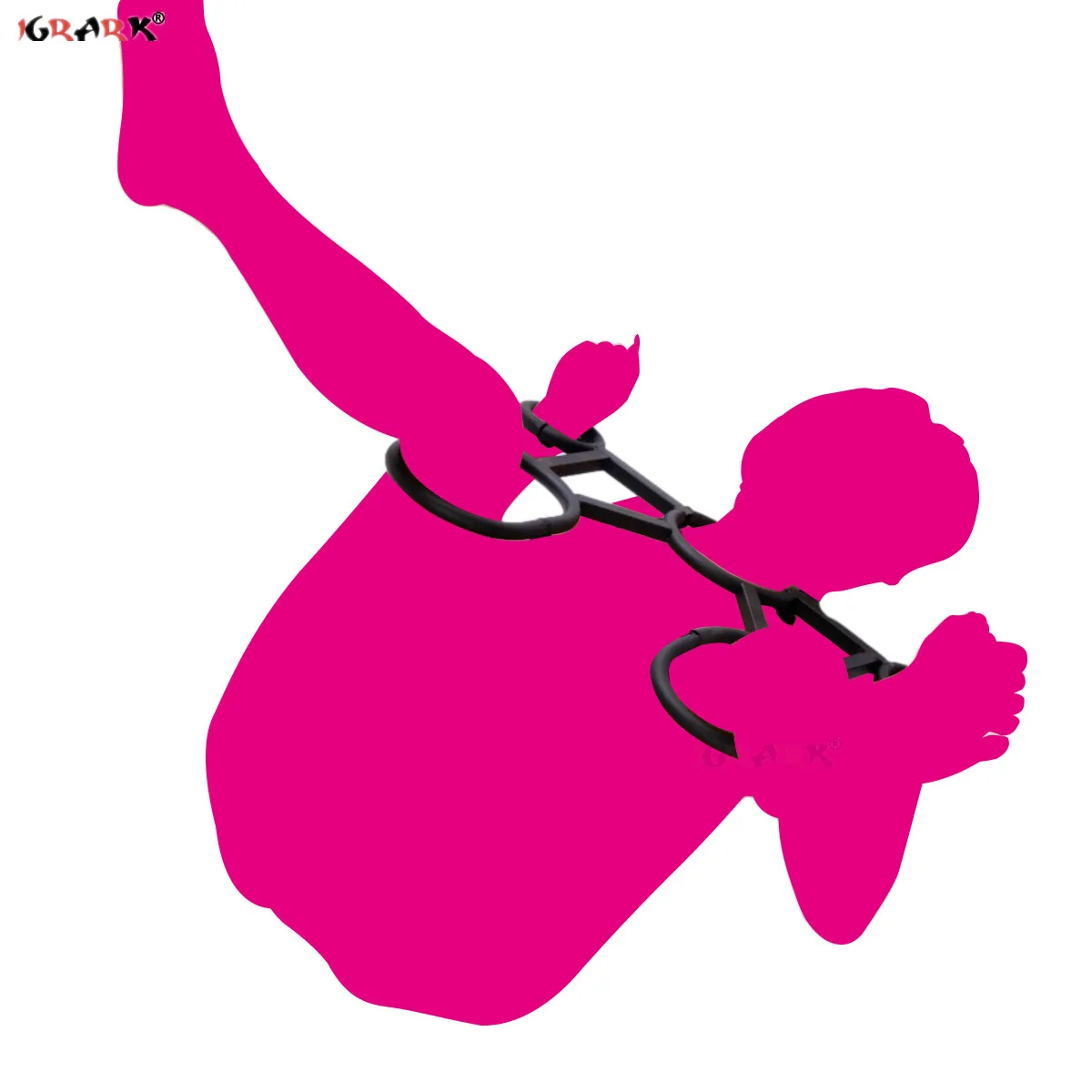 СМ Инструменты Эротические Флиртовые Секс-игрушки для Женщин Набор для Развлечений со Расставленными Ногами, Ошейником, БДСМ, Связыванием и Мебельными Припасами.