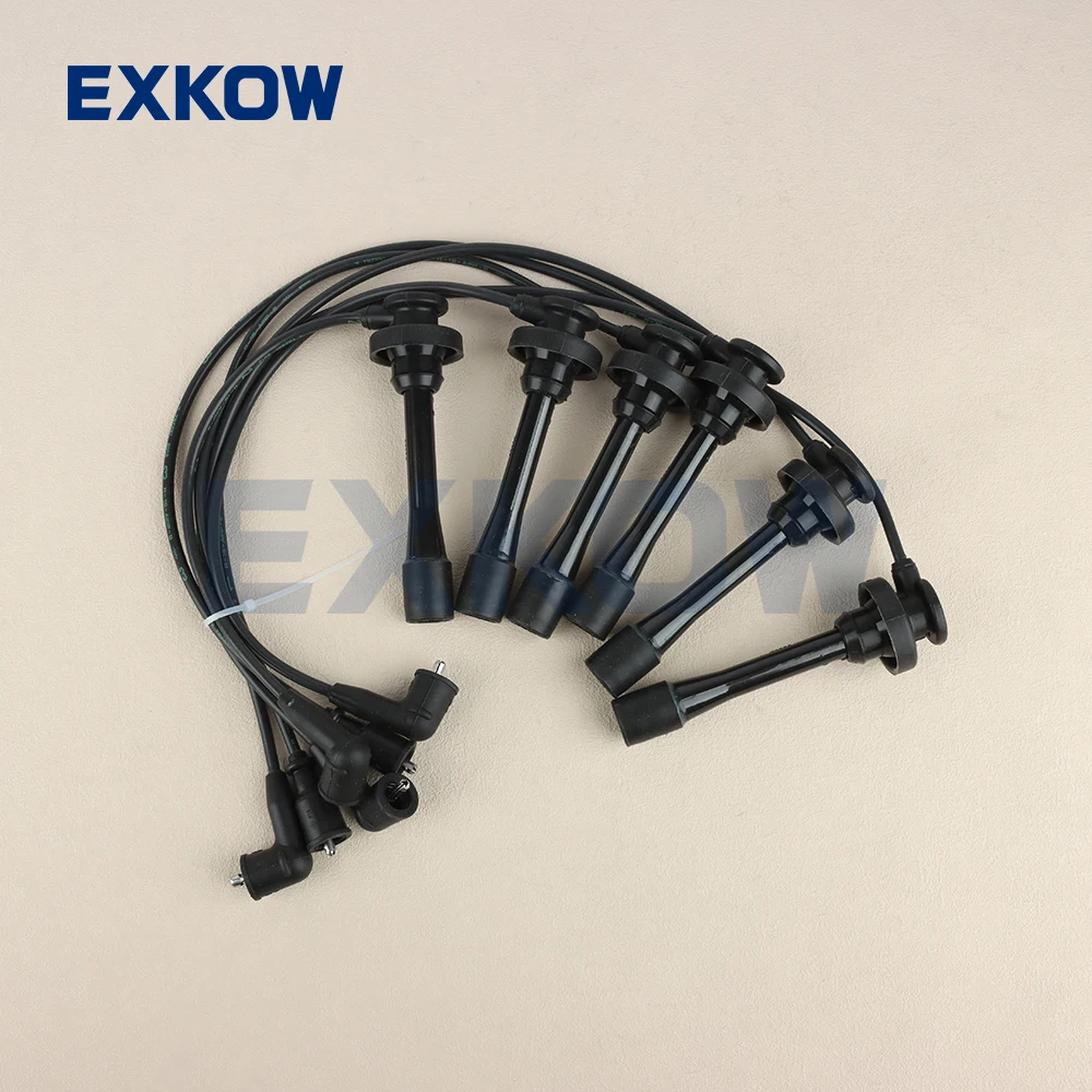 

6 шт. кабель свечи зажигания женский для Pajero Montero Sport Challenger Nativa Triton L200 6G72 6G74 MD371794 MD338249