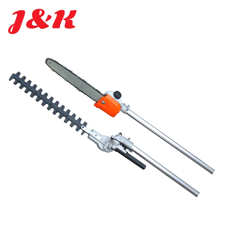 

1E34F 25.4CC 2-Stroke Multi-function Grass Cutter with Pole chainsaw pole hedge trimmer clean saw and grass trimmer head