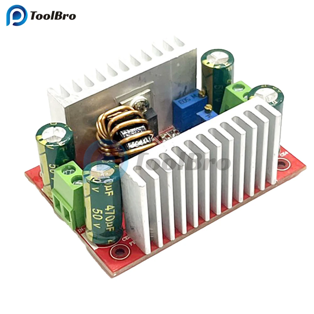 Понижающий преобразователь напряжения для аккумулятора 150 Вт 10 А