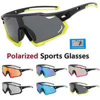 polarized running outdoor sports sunglasses googles driving bike men women wholesale bicycle glasses uv400 cycling accessories