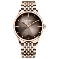 agelocer original design brand luxury men watches mechanical automatic watch men waterproof casual rose gold brown wristwatches