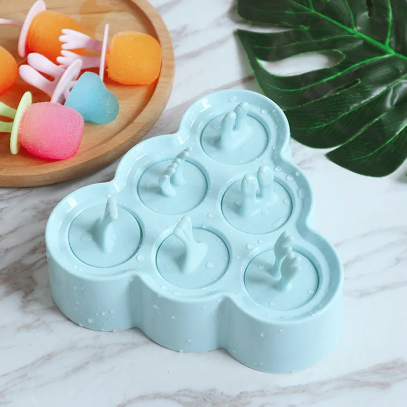 

1PC Ice Cream Popsicle Mold DIY Machine Homemade Ice Box with Plastic Stick Ice-lolly Mold Ice Cube Tray Kitchen Gadgets