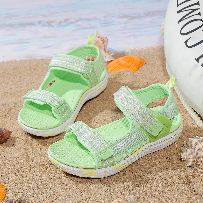 2023 New Summer Children Sandals Lightweight Girls Shoes Fashion Boys Shoes outdoors Sports Shoes Non-Slip Beach Kids Sandals