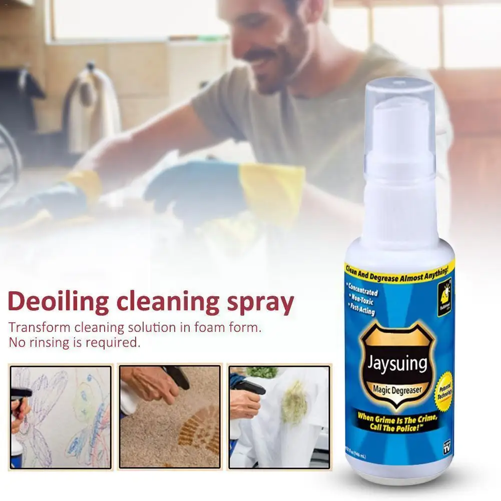 

Degreaser Cleaner Spray For Kitchen Home Bathroom Degreaser Dirt Oil Cleaner Household Cleaning Chemical 30ml Dropshipping Q3t1