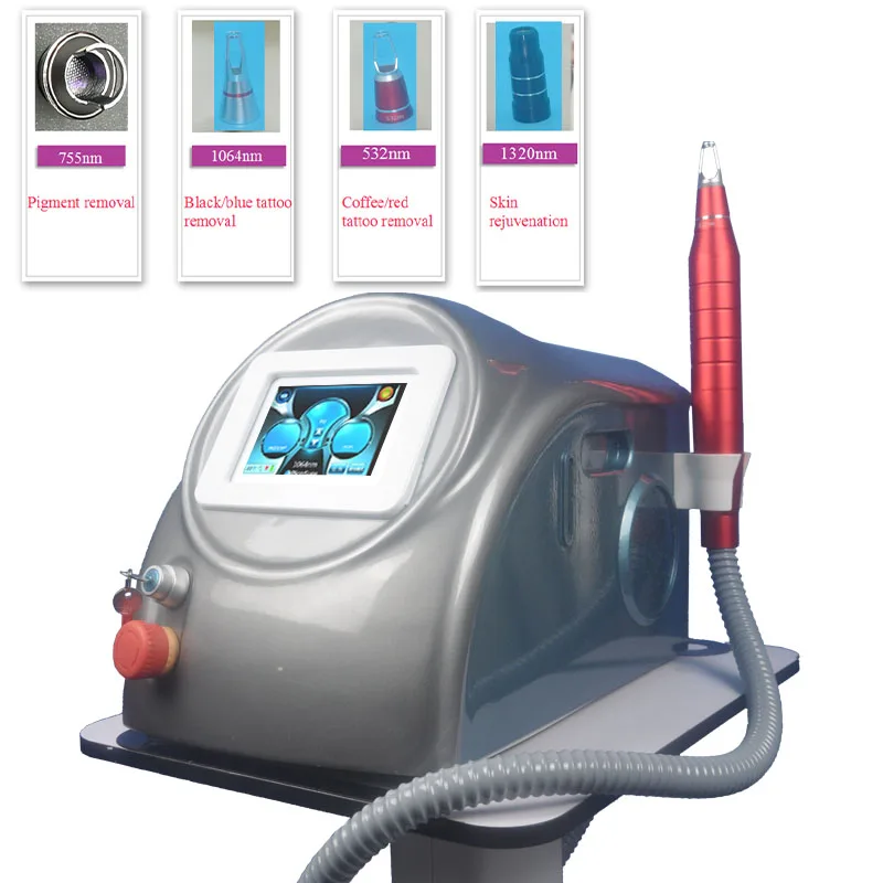 Высококачественная лазерная косметическая машина для удаления татуировок с