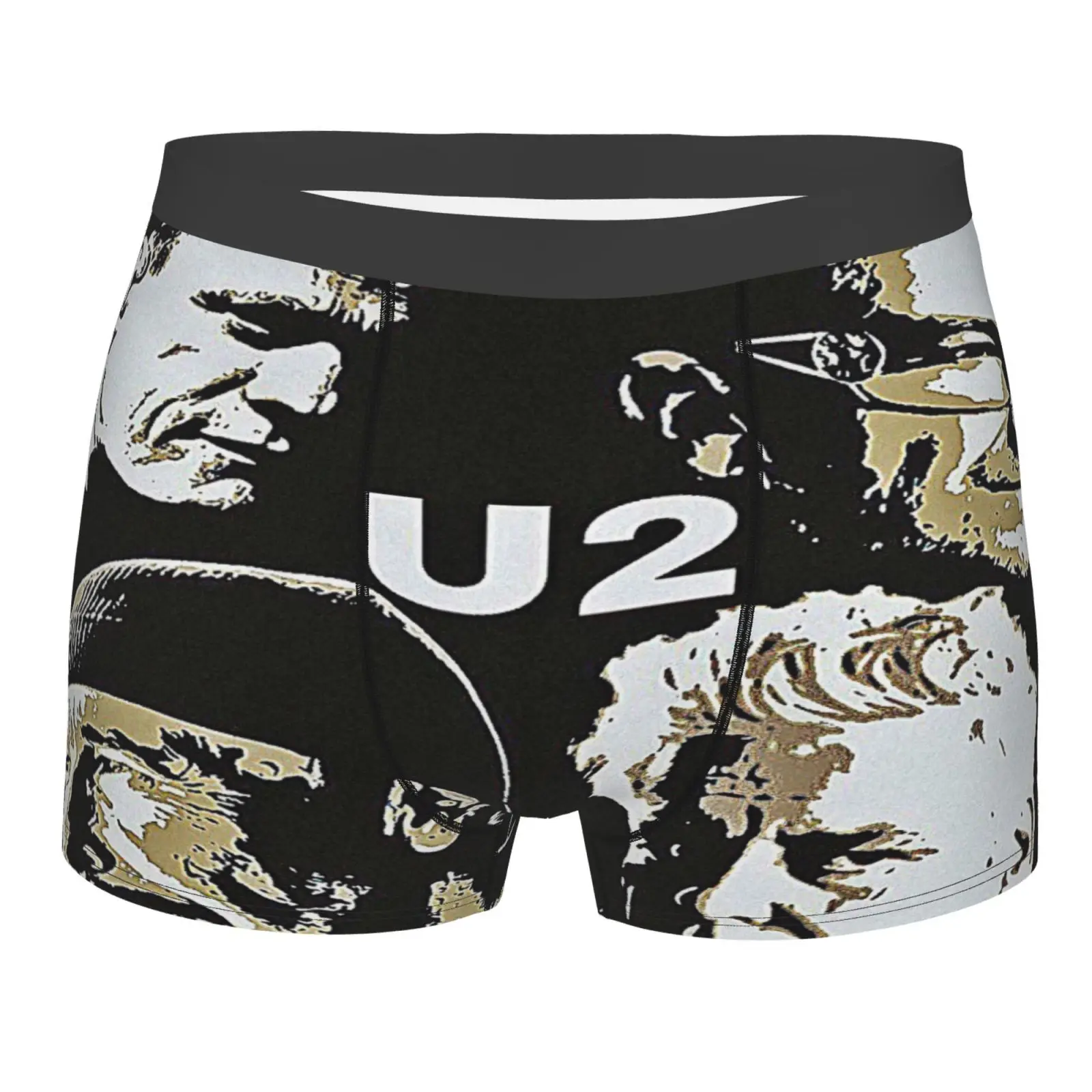 

U2 3463 Underwear Men Bulk Mens Sexy Underwear Boxer Shorts Women Underpants Polyester For Men Men's Briefs Men's Boxer Briefs