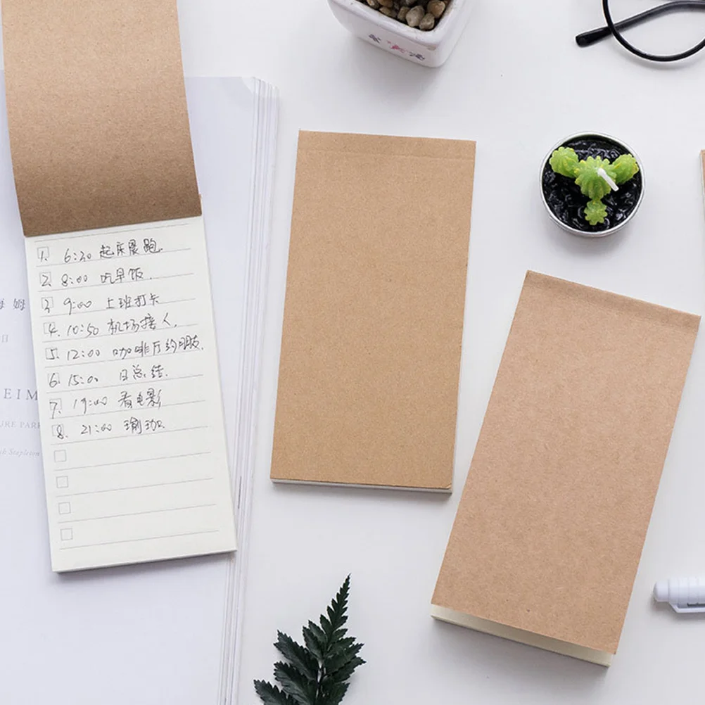 

15 Pcs Pocket Notebook List Do Notepad Pads Small Memo White Paper Student