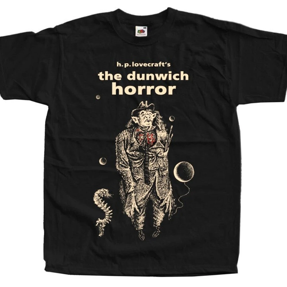 Ужасная футболка с изображением дельвича хоррора V3 (Lovecraft) все размеры S 5XL хлопок |