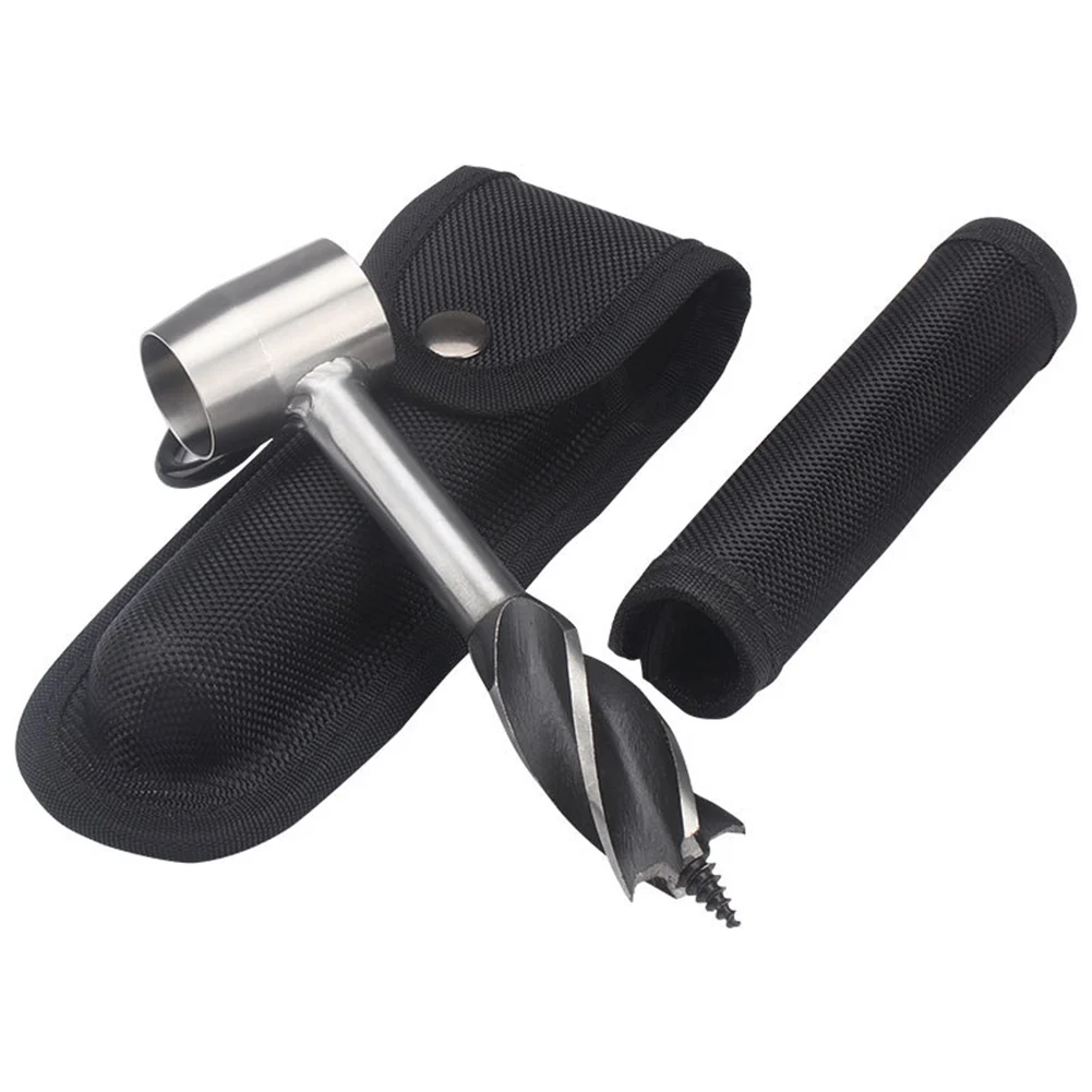 

Auger Wrench Manual Hand Auger Wrench Multifunctional Survival Settlers EDC Tools for Outdoor Jungle Crafts Camping Drill Bit