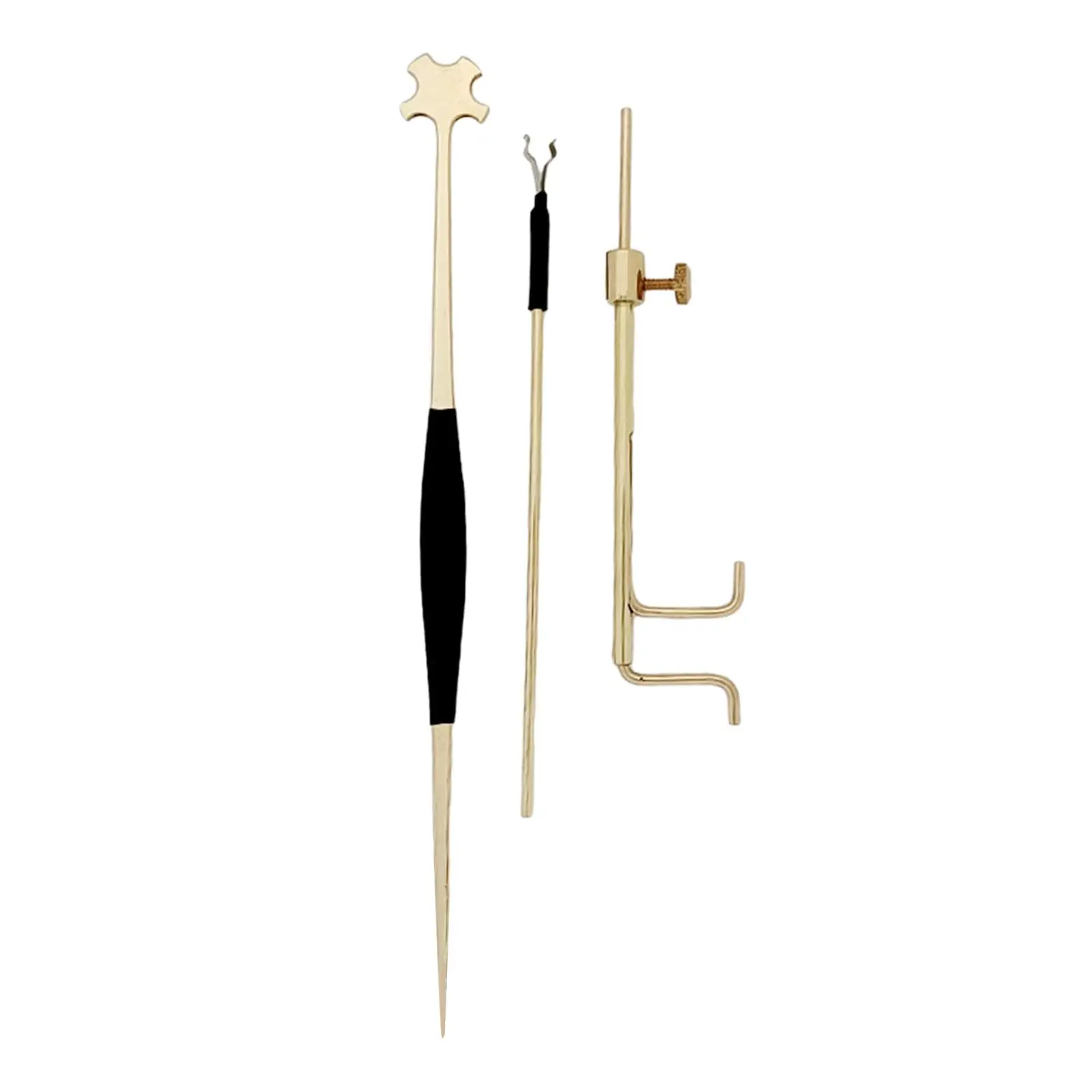 

Luthier Repair Tool Set Professional Metal Violin Sound Post Tool for Ceremonies Talent Shows Music Festivals Performance Tours
