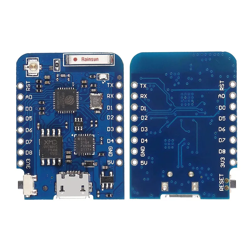 WeMos D1 Mini Pro V3.0.0 Bytes Lua WIFI Интернет вещей макетная плата на основе ESP8266 CH340G Nodemcu V2 4 Мб/16