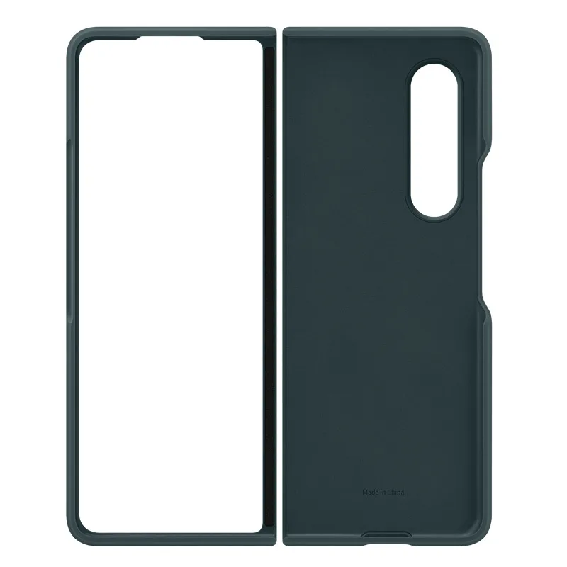 Original Samsung Z Fold3 5G W22 Silicone Cover Case For Samsung Galaxy Z Fold 3 Phone Clear Cases, EF-PF926
