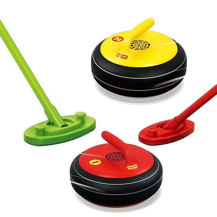 

Curling Ball Children's Electric Suspended Curling Ball light Shuttle Hockey Indoor Educational Sports Game Toy Set Children Kid