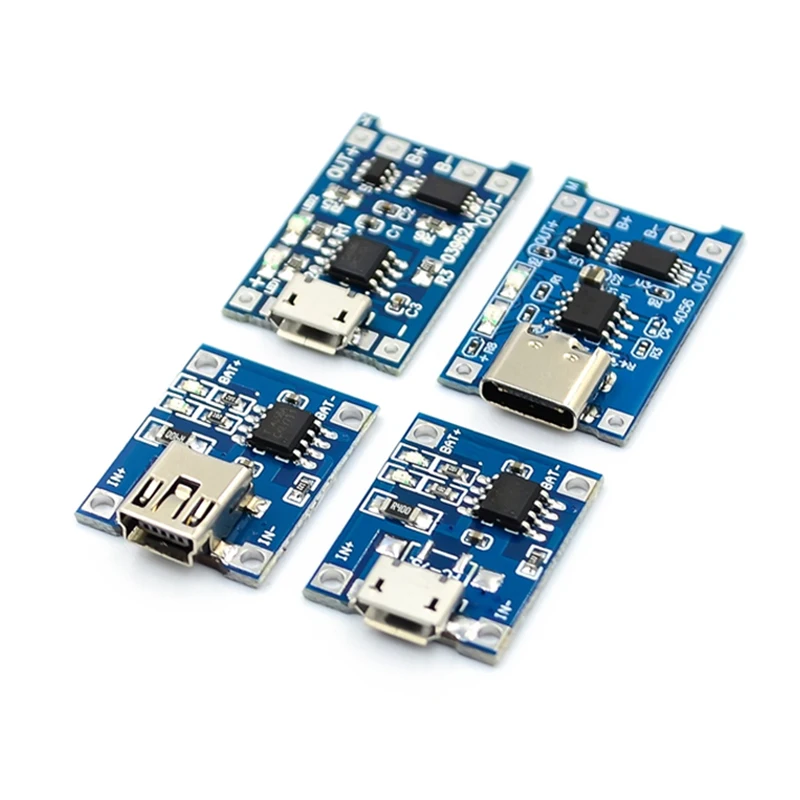 5 шт. зарядная плата TP4056 с Micro USB В 1A 18650