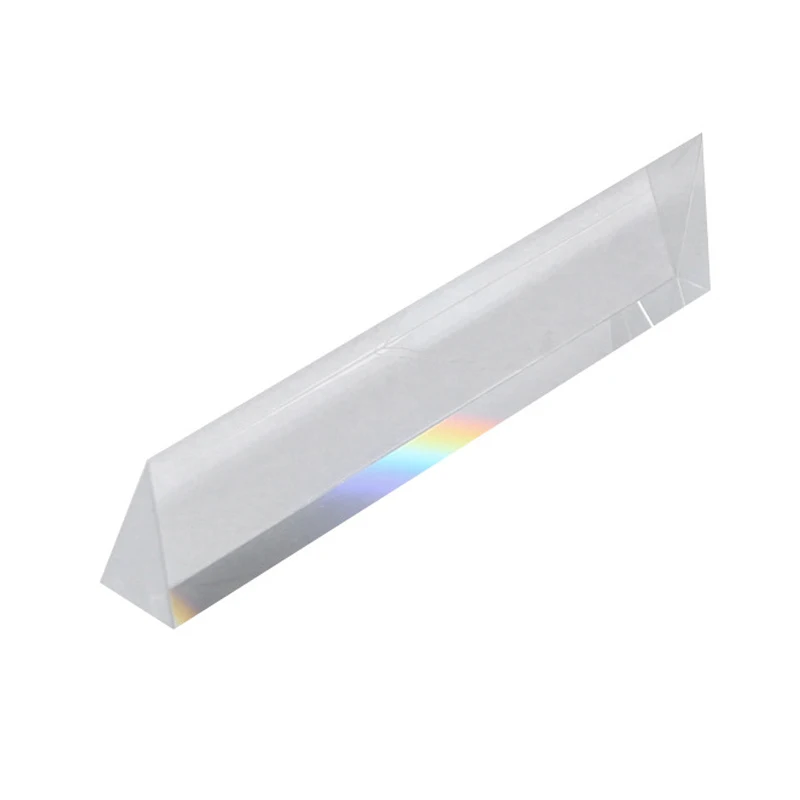 

Photographic Accessories Triangular Prism Perforated Prism with Screws for Rainbow Photography in the Studio
