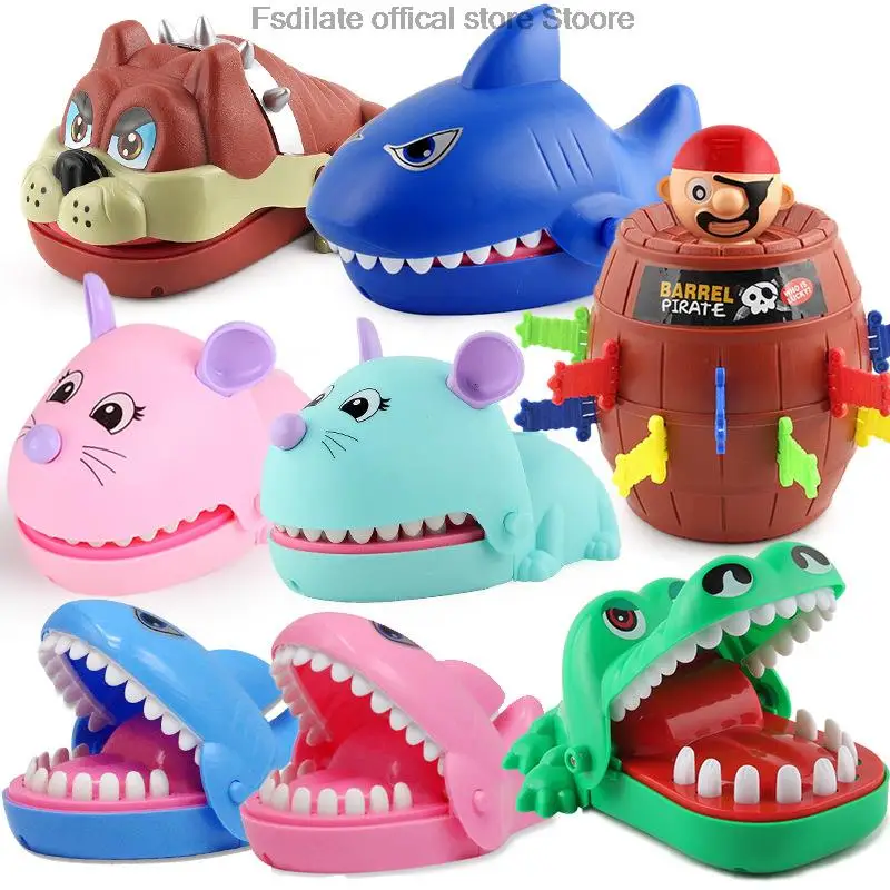 

Hand-biting Crocodile Scary Toy Trick Decompression Alligator Game Children's Cool Stuff Dinosaur Bite Finger Toy Children Gift