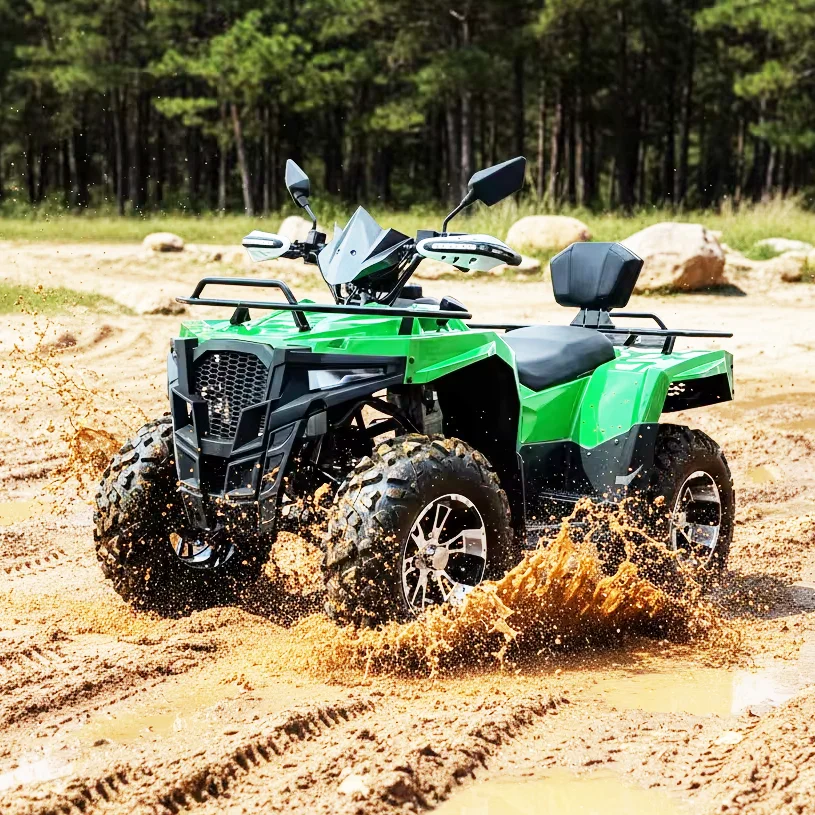 Фото Квадроцикл CF ATV для взрослых 200cc/300cc/350cc, полноприводный (2WD/4WD) с переключаемым режимом, для бездорожья №1