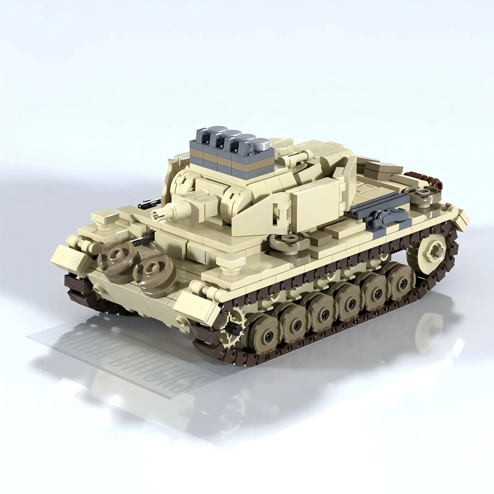 Военная серия, тип 3, N-тип, танк Spitfire, строительный блок, MOC, пехота, бронированная боевая машина, модель DIY, детские игрушки-головоломки, подарок (art.: 3920d366e7127) - 3920d366e7127