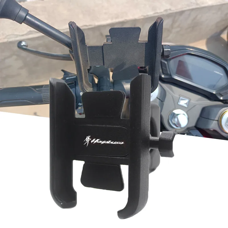 

For SUZUKI GSX1300R HAYABUSA GSXR1300 GSX1300 R Motorcycle CNC Handlebar Rearview Mirror Mobile Phone Holder GPS stand bracket