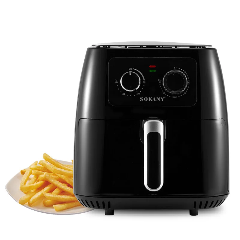 

8.5L Air Fryer with Mechanical Control 1700W Electric Oven Oil Free Cooker wtih Large Capacity for Whole Chicken French Fries