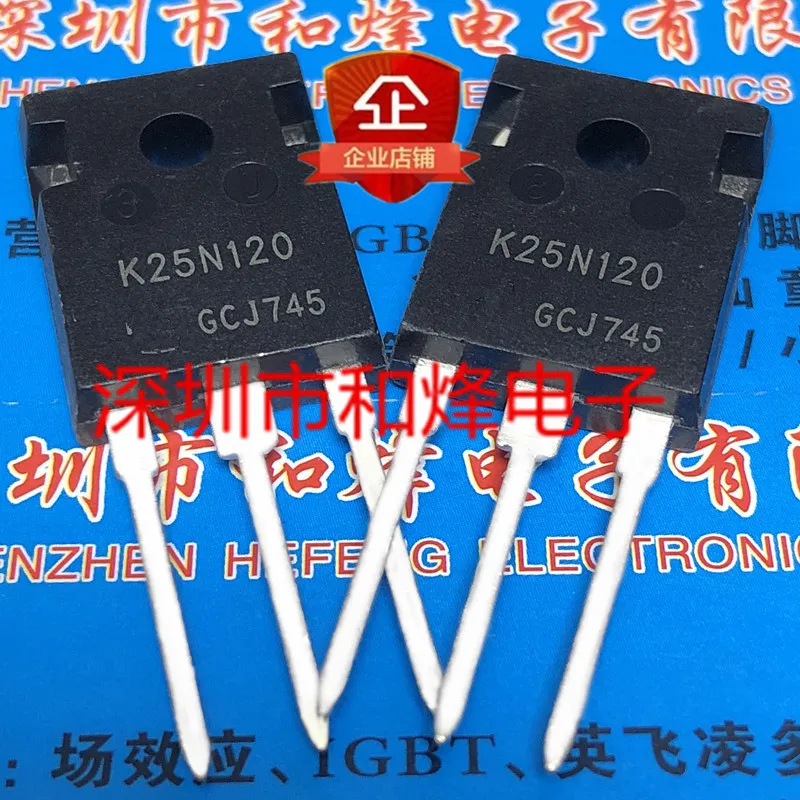 

Original 5pcs/ K25N120 SKW25N120 TO-247 1200V 25A