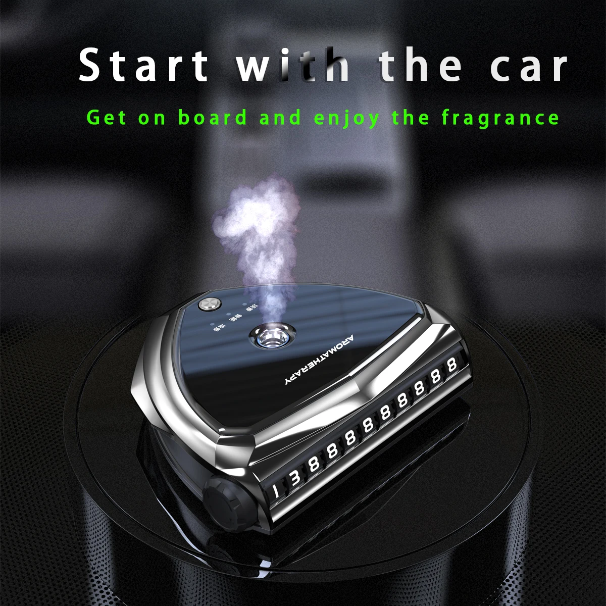 

Electric Car Perfume Auto Flavoring For Cars Home Car Air-Freshener Diffuser spray aromatherapy Air Purification Spray In Car