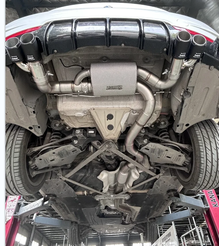 860 евро на 2016 годы BMW 328i F30 B48 2.0T выхлопная труба Catback автомобиля + все части доставка