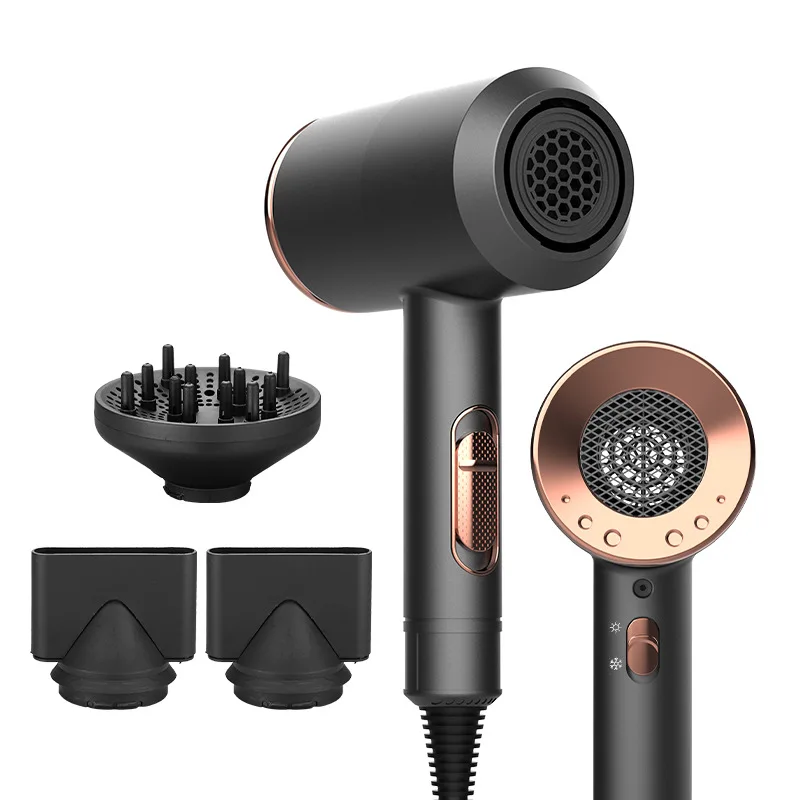 

Hair Dryer with Diffuser Ionic Hair Blow Dryer with Powerful AC Motor Blowdryer for Home Salon Travel