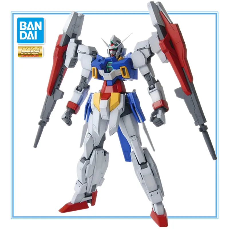 

Bandai Original Model Kit GUNDAM MG AGE-2 Double Bullet 1/100 Anime Action Figure Assembly Model Toys Robot Gifts for Boys