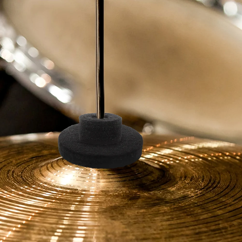 

Drum Felt Pad Set Cymbal Sleeves Stand Felts Practical Pads Useful Replacement Hat Accessories