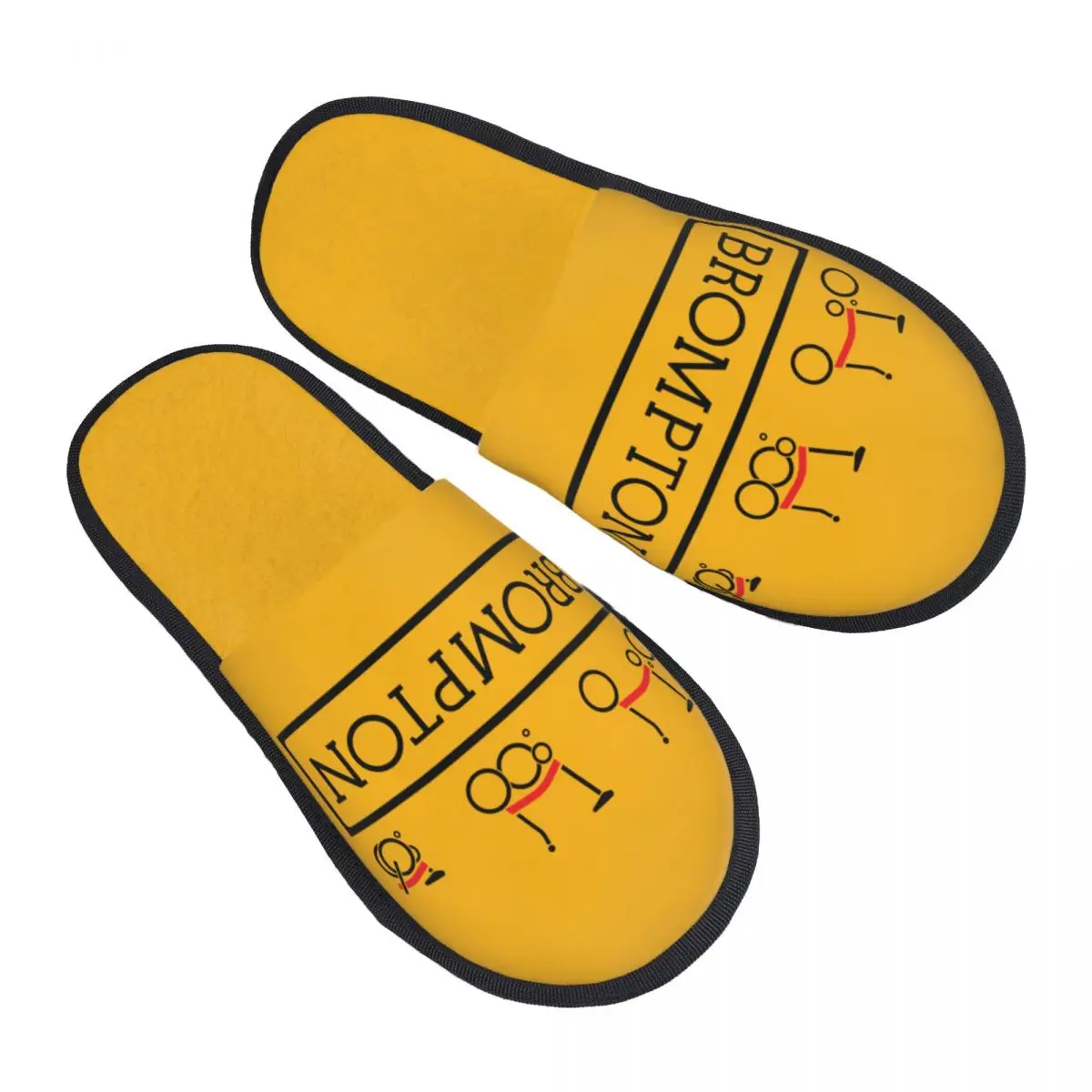 

Велосипедные гостевые Тапочки Bromptons для спа, женские домашние тапочки с принтом на заказ