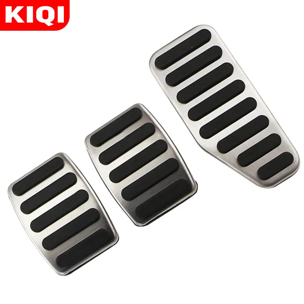 

Автомобильные педали KIQI из нержавеющей стали, подходят для Suzuki Jimny Jimni Swift Dzire Ciaz Wagonr ercta Baleno AT MT, накладка на педали