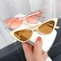 small frame cat eye sunglasses men women luxury sun glasses uv400 protection eyewear ladies driving party streetwear eyeglasses