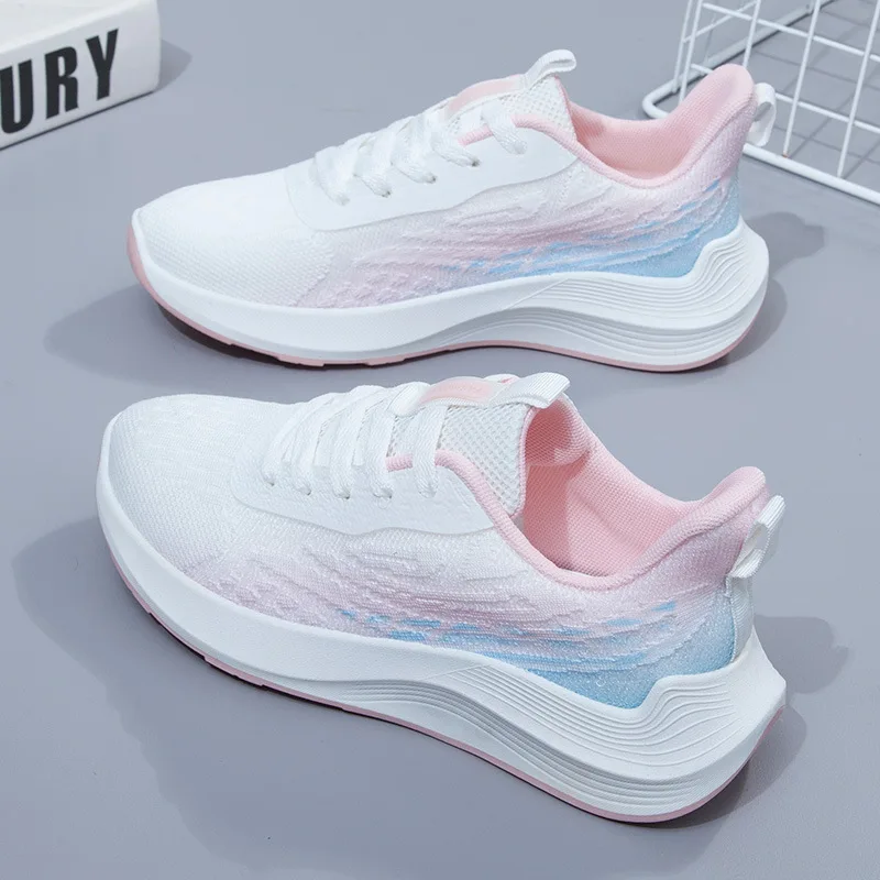 Новинка 2023 женская обувь сетчатая дышащая тонкая спортивная профессиональная