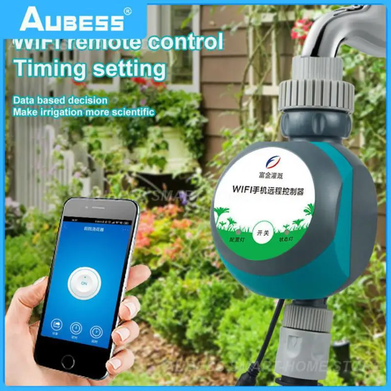 

Diy Smart Home Indoor Irrigator Remote Controller Outdoor Rain Sensing Tuya Ip68 Waterproof Wifi Automatic Garden Water Timer