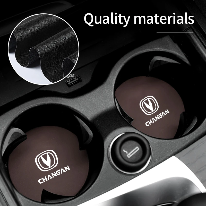 2 шт. противоскользящая подставка для чашки воды Changan CS75 CS35 CS15 CS95 CX70 CS55 CS85 CX20 RAETON