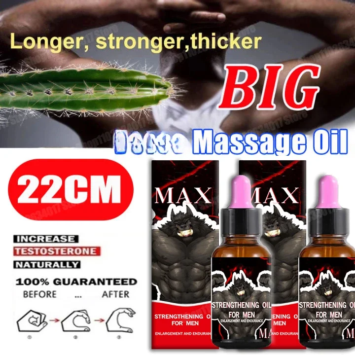 XXXL увеличение утолщения мужской энергии массажное эфирное масло лосьон для
