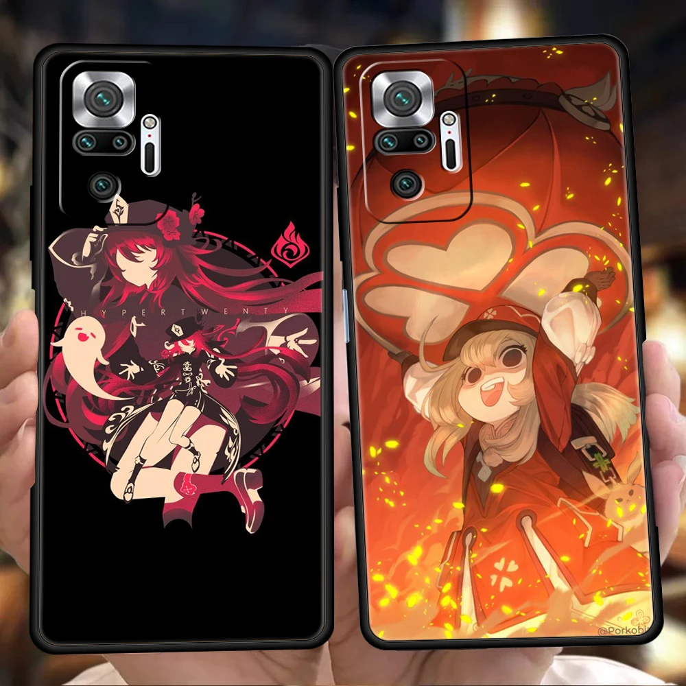 

Genshin Impact Game Phone Case Cover for Redmi K50 Note 10 11 11T Pro Plus 7 8 8T 9S 9 K40 Gaming 9A 9C 9T Pro Plus Soft Shell