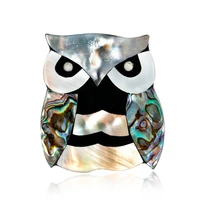 fashion abalone shell material owl vintage brooches %d0%b1%d1%80%d0%be%d1%88%d1%8c %d0%b6%d0%b5%d0%bd%d1%81%d0%ba%d0%b0%d1%8f weddings party casual brooch pins gifts