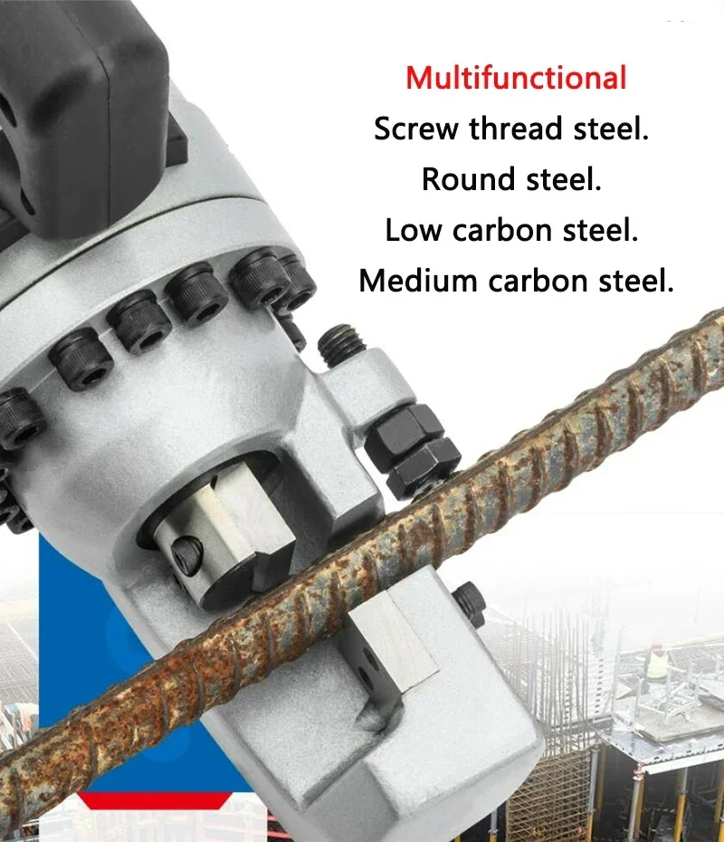 Электрический резак для стальных стержней 4-20 мм портативный гидравлический